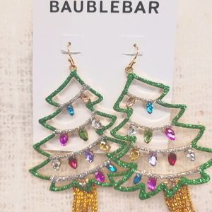 Baublr Christmas Tree Earrings